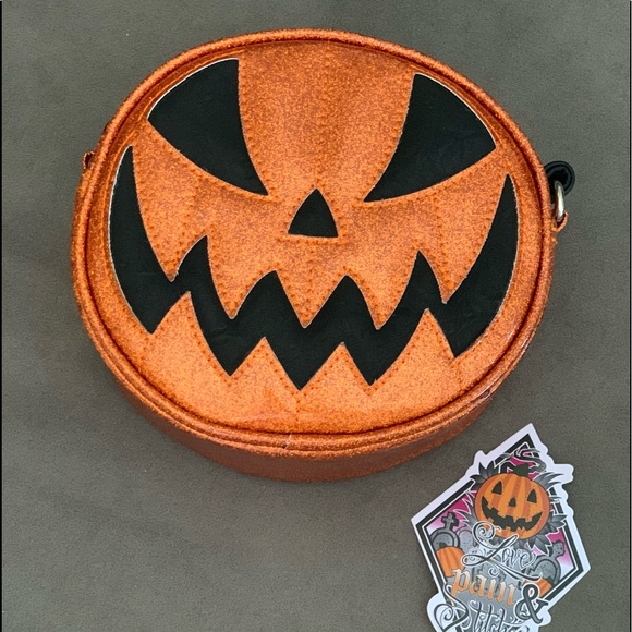 Handbags - Love Pain and Stitches Mini Pumpkin Bag
